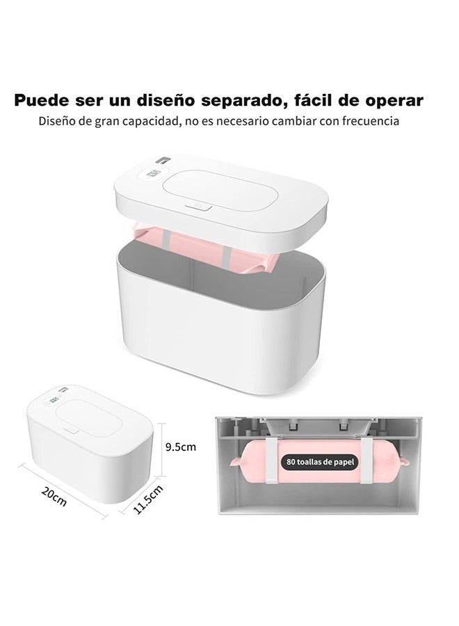 Adjustable Diaper Wipes Heater With Digital Screen