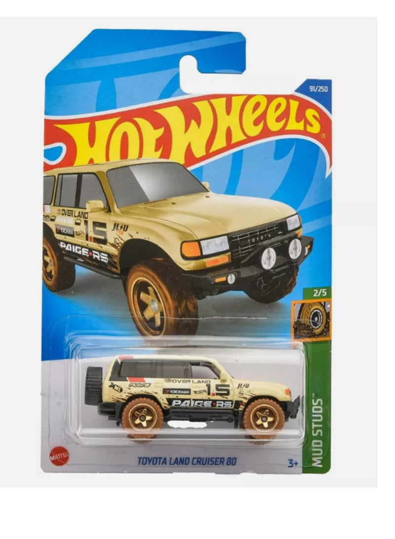 Hot Wheels Basic Car Toyota Land Cruiser 80