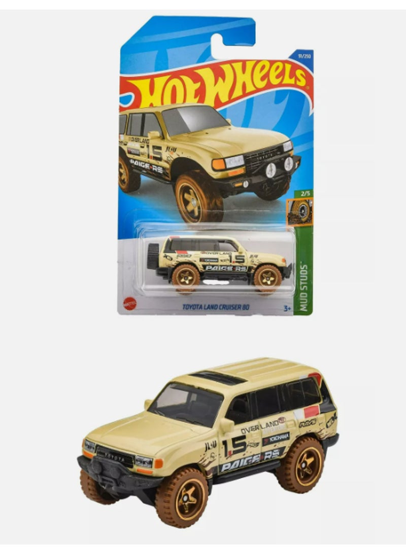 Hot Wheels Basic Car Toyota Land Cruiser 80