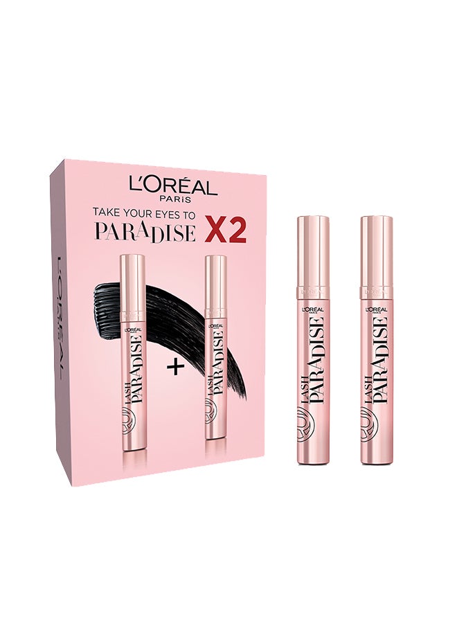 2X Paradise Washable Mascara With Castor Oil - Suitable For Senstive Eyes
