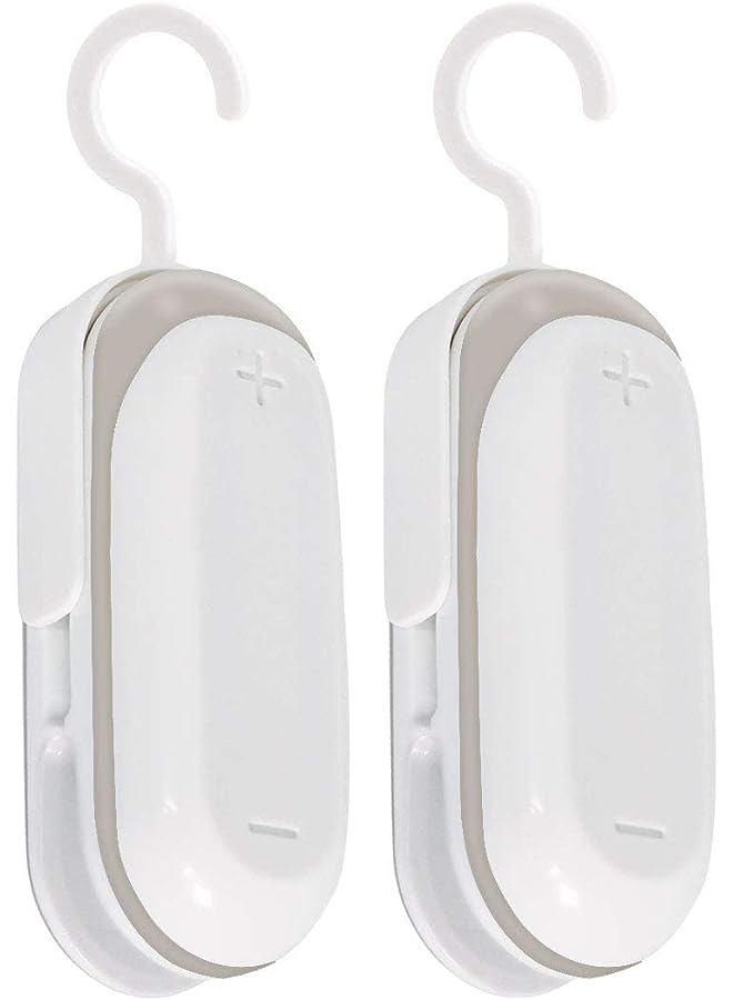 Bag Sealer, Heat Sealer For Plastic Bags,Vacuum Food Sealer And Cutter,Portable And Practical,Handheld Bag Sealer,2 In-1 Heat Seal And Cutter Mini Food Sealer For Plastic Bags