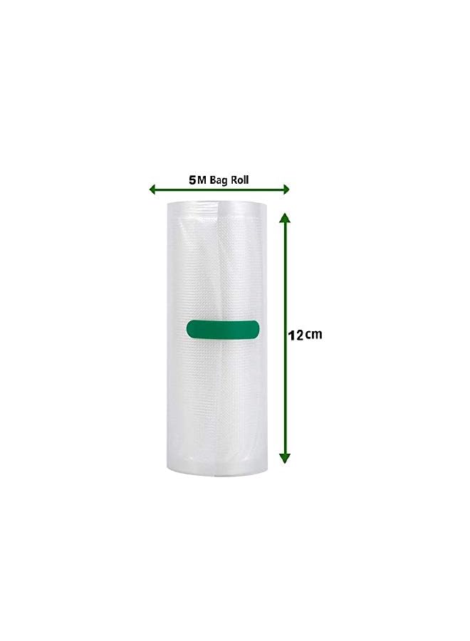 Packs Vacuum Sealer Rolls Sous Vide Bags Rolls For Food Saver And Vacuum Sealer Machine (12X500Cm)