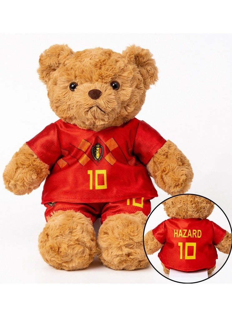 2024 Mascot Plush Toy Football Teddy Bear Doll