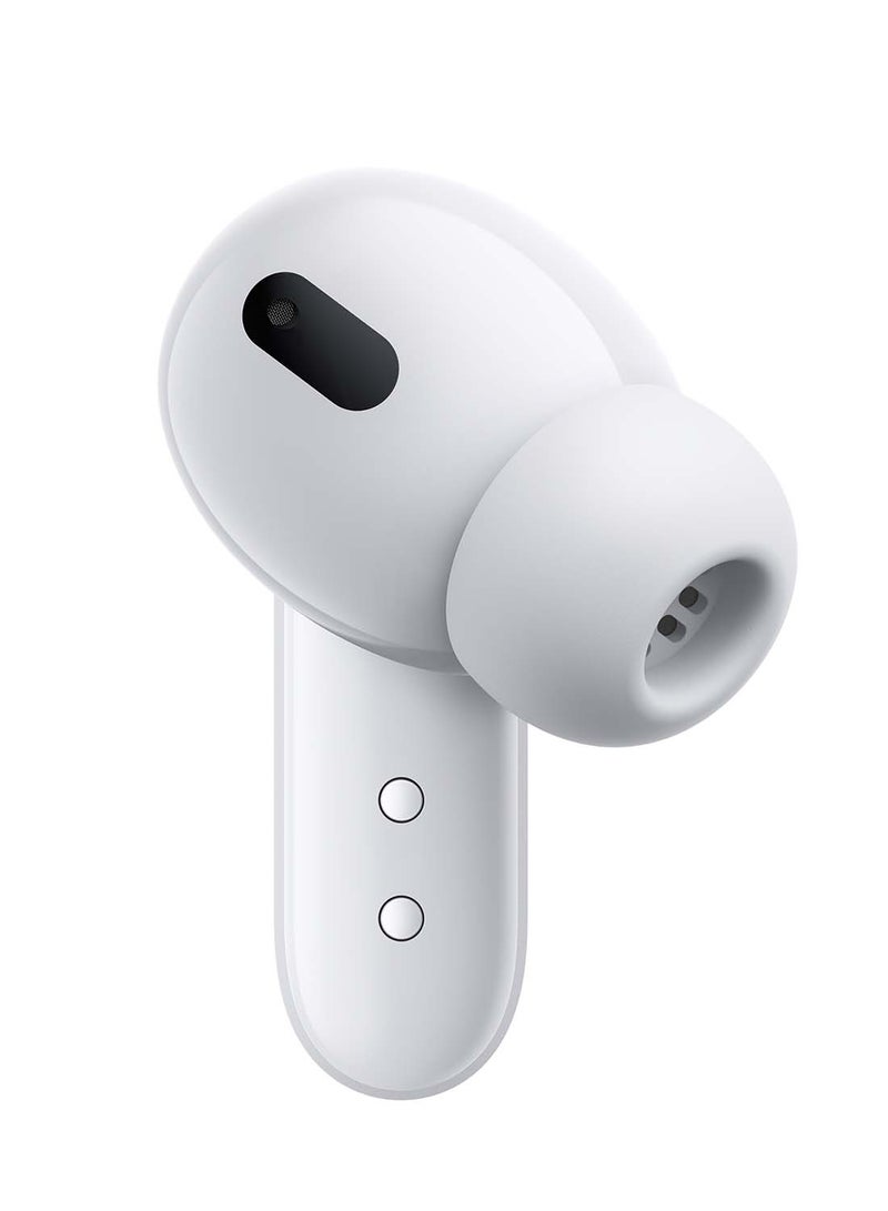 Buds, With Dirac Opteo For Hifi Sound And Ultra Bass Technology, Upto 42dB Noise Cancellation With 35.5 Hours Of Playback Time, Dual Connection Supported Light Grey