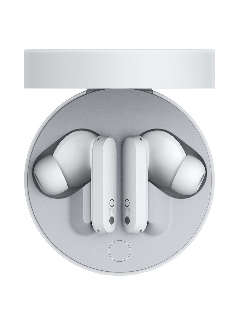 Buds, With Dirac Opteo For Hifi Sound And Ultra Bass Technology, Upto 42dB Noise Cancellation With 35.5 Hours Of Playback Time, Dual Connection Supported Light Grey