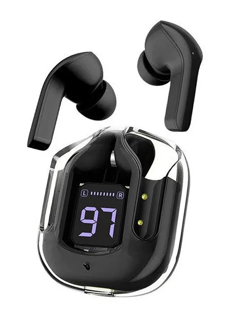 Transparent Bluetooth Earphone, iBrit Air TWS31 - Black