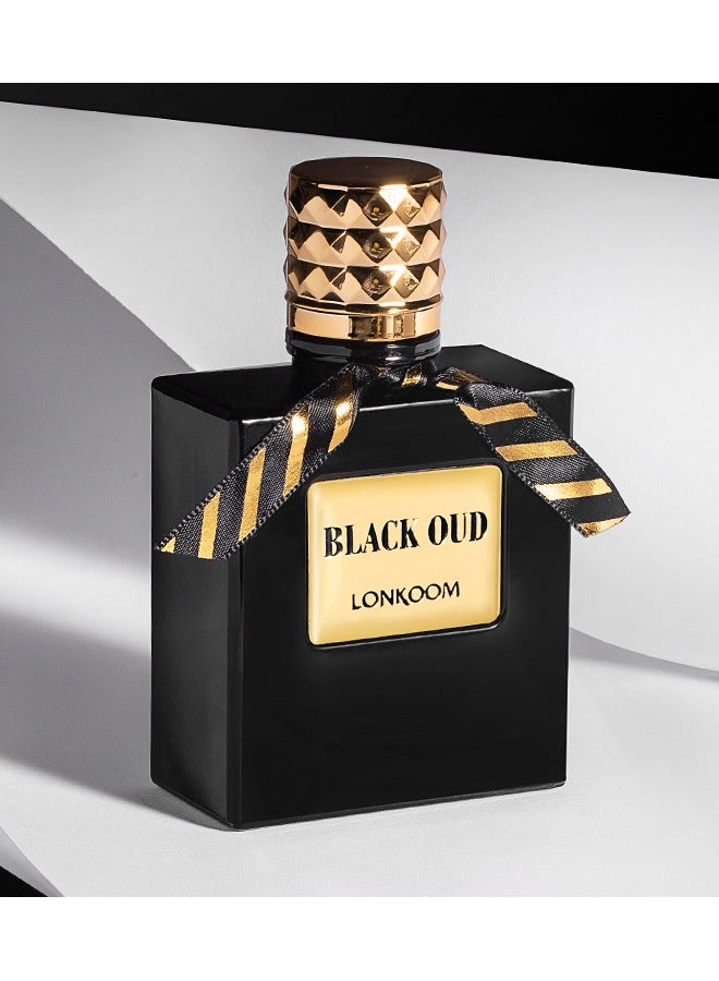 LONKOOM Black Oud EDT For Men 100ML