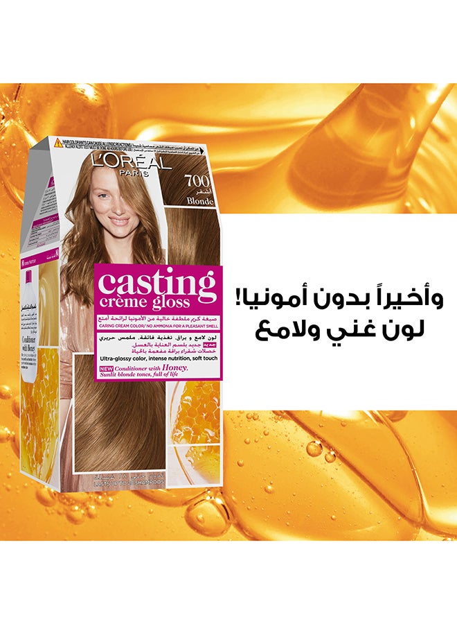 Casting Crème Gloss No Ammonia Hair Color For Shiny Hair 700 Blonde