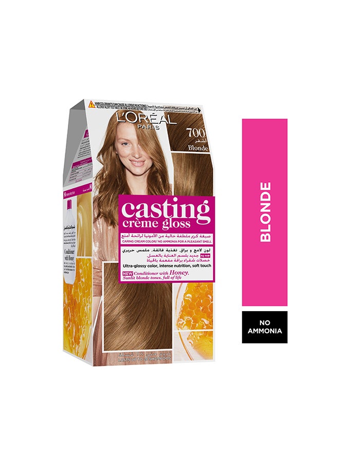 Casting Crème Gloss No Ammonia Hair Color For Shiny Hair 700 Blonde