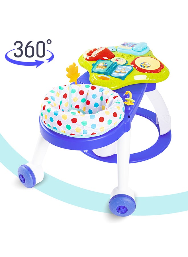 TEKNUM 3-in-1 Walker and Activity Center- Blue