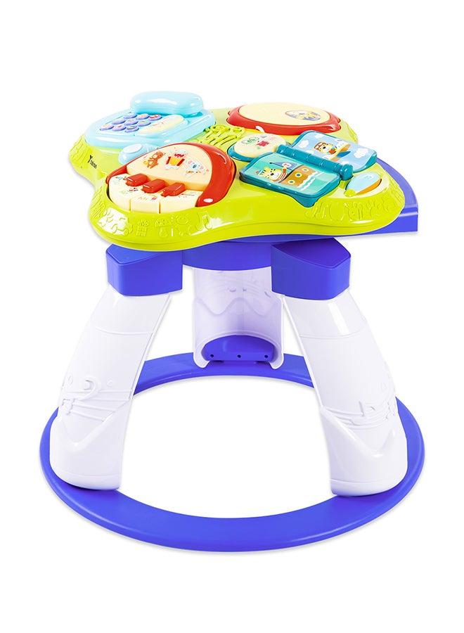 TEKNUM 3-in-1 Walker and Activity Center- Blue