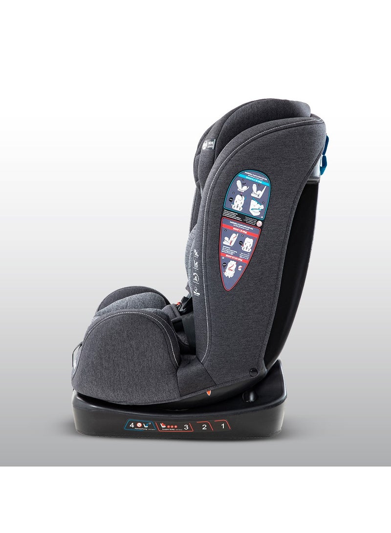 Evolve 2 Car Seat 0-12Yrs - Dark Grey