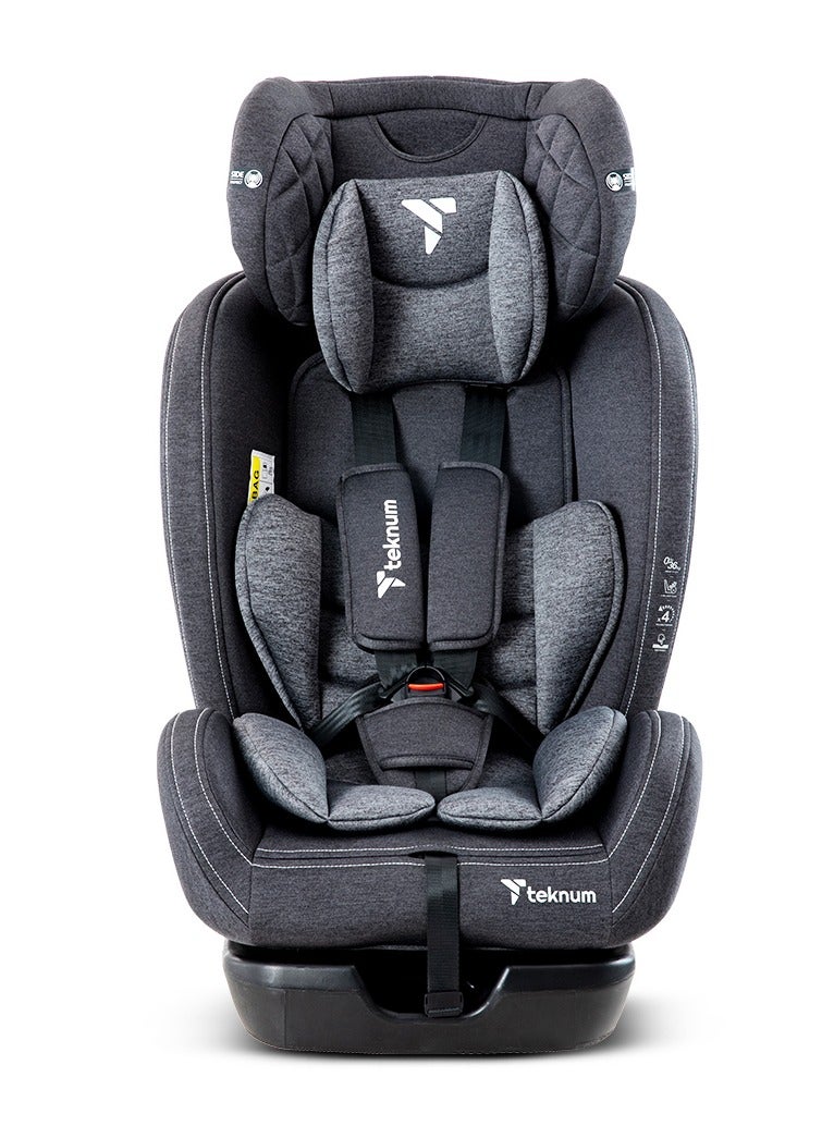 Evolve 2 Car Seat 0-12Yrs - Dark Grey