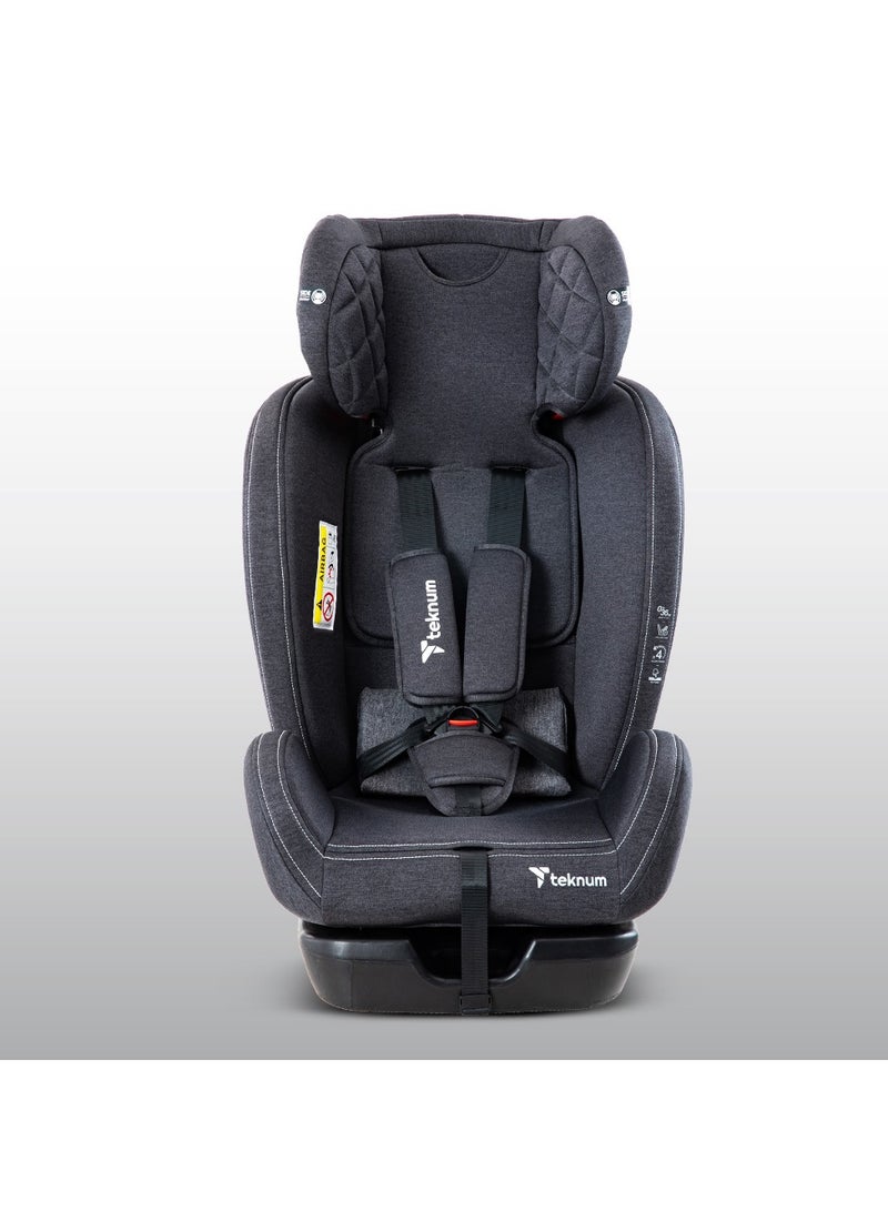 Evolve 2 Car Seat 0-12Yrs - Dark Grey