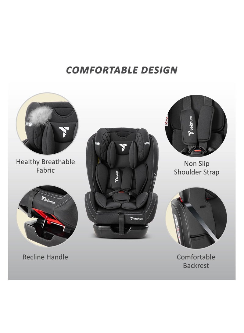 Evolve 2 Car Seat 0-12Yrs - Black