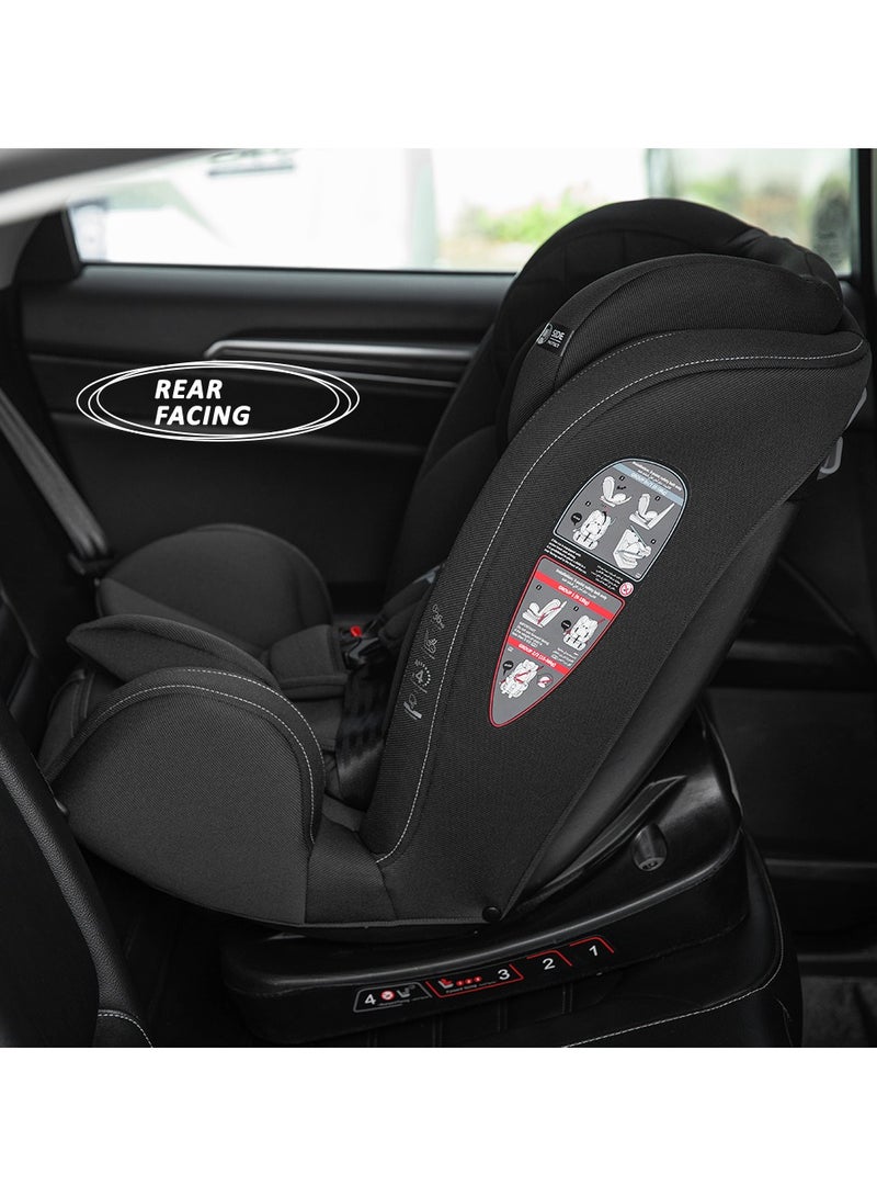 Evolve 2 Car Seat 0-12Yrs - Black