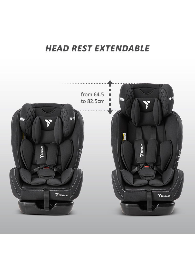 Evolve 2 Car Seat 0-12Yrs - Black