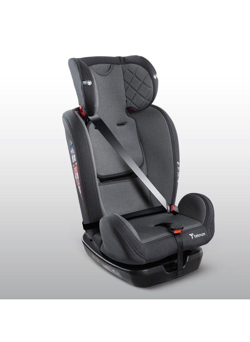 Evolve 2 Car Seat, 0 - 12 Yrs - Grey