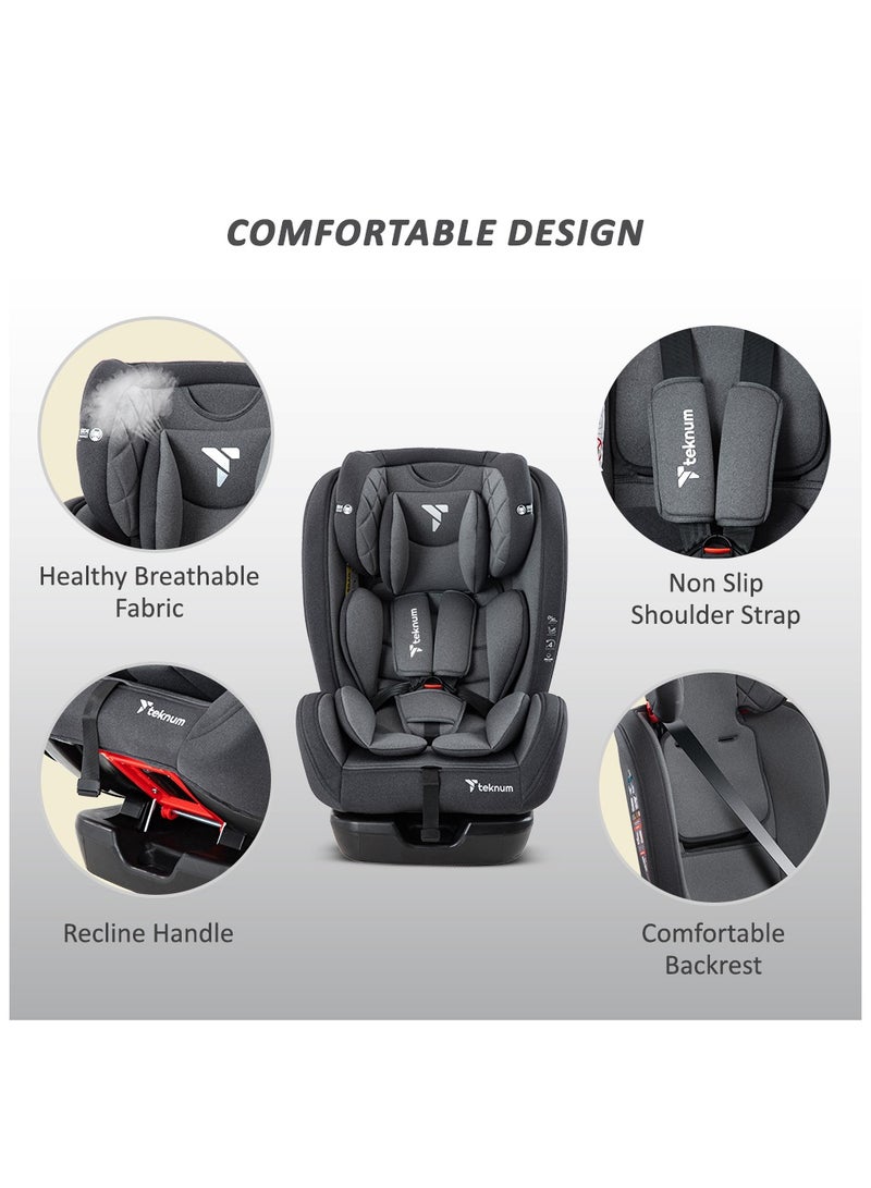 Evolve 2 Car Seat, 0 - 12 Yrs - Grey