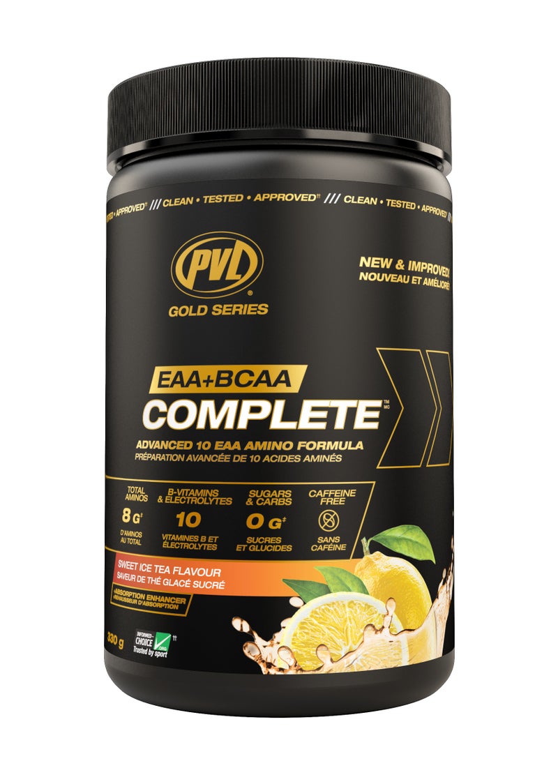 Gold Series EAA+BCAA COMPLETE 369g - Sweet Iced Tea