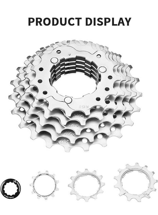 9 Speed Cassette for Mountain Bike 11-36T Fit for Mountain Bike, Road Bicycle, MTB, BMX, Mountain Lightweight Bicycle Freewheel