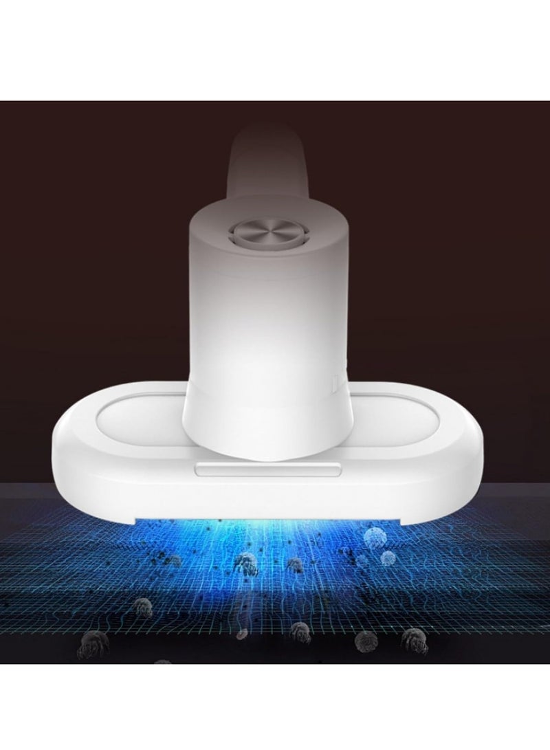 Bed Vacuum Cleaner, Handheld Deep Mattress Vacuum Cleaner, 12KPa Strong Suction, Vacuum Cleaner for Removing Dust from Your Home for Mattress Pillow Sofa Carpet Cleaning