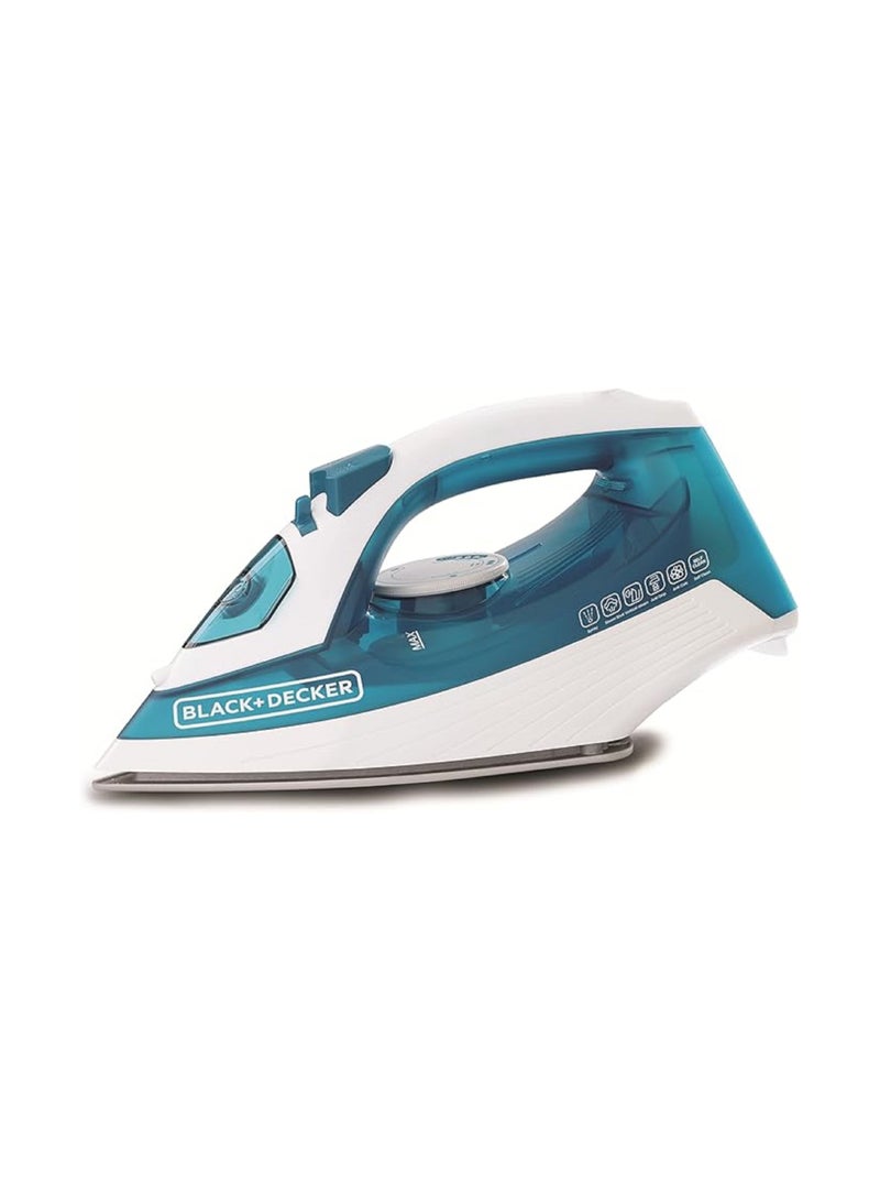 Steam Iron With Ceramic Soleplate 250 ml 1600 W X1575-B5 White/Green