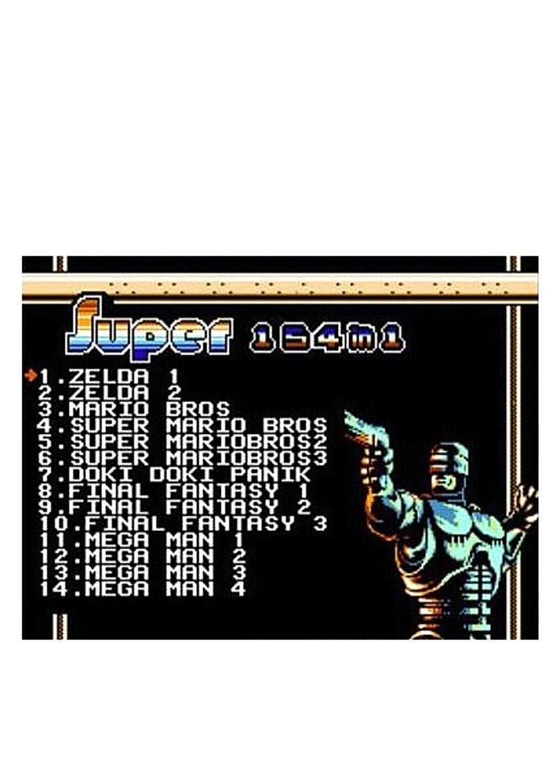 154 In 1 Retro Game FC Cartridge For Family Computer 8 Bit Muilt Game Cartridge Famicom