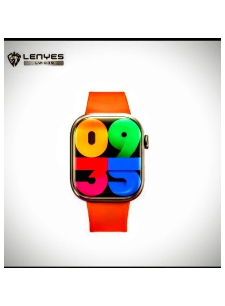 Lenyes smart watch Lw239 - Orenge color