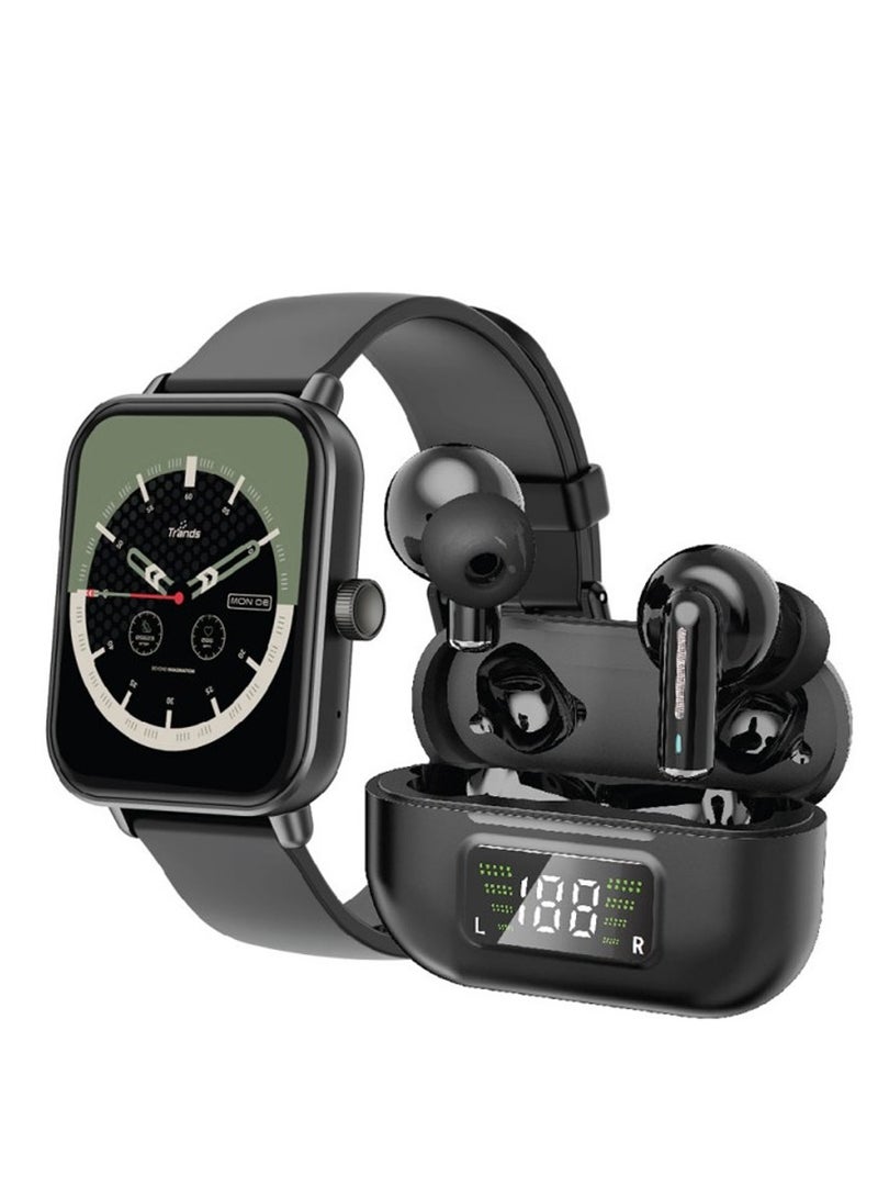 Trands Smart Watch Earbuds Combo