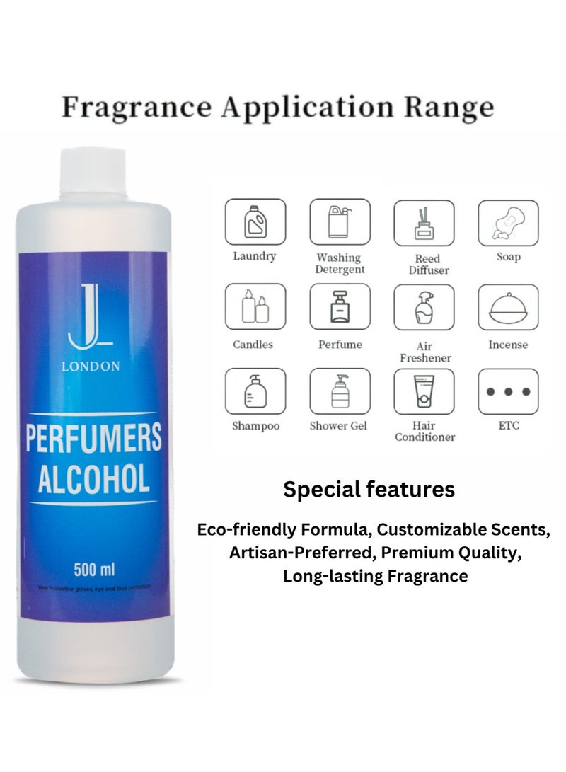 JAN LONDON Perfumer's Essentials Pack: ISOE SUPER 100ml, DPG 250ml, Perfumer's Alcohol 500ml - Enhance Fragrances with Iso E Super, Versatile DPG Solution, and Perfumer's Alcohol