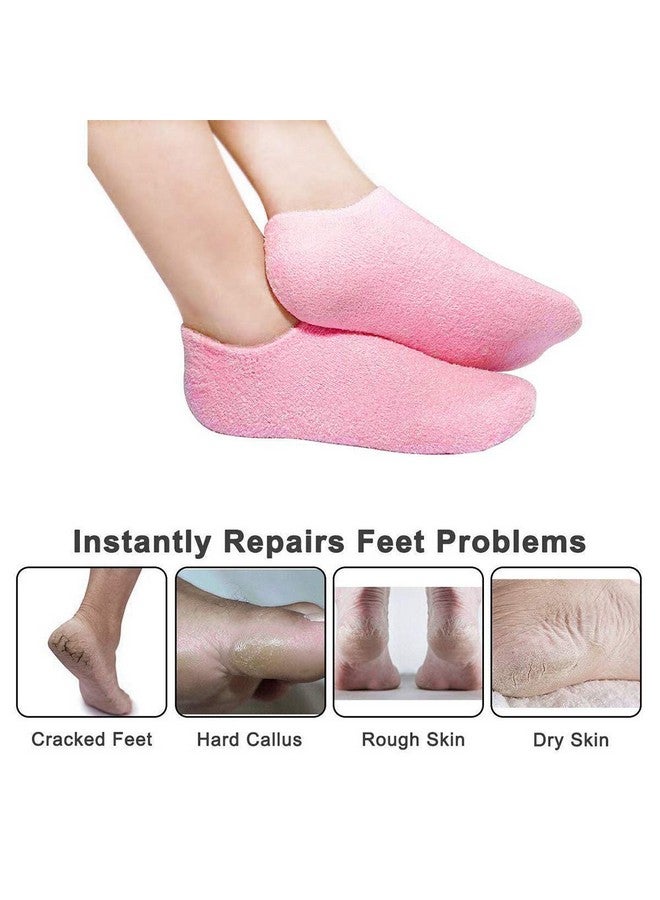 Foot Peel Mask 4 Pack Of Regular Size Skin Exfoliating Foot Masks For Dry Cracked Feet Callus Dead Skin Remover For Baby Soft Feet Original Scent