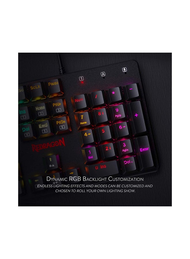 K589 Shrapnel Mechanical Keyboard-Red Switch