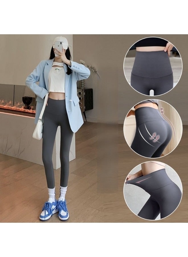 Women's High Waisted Leggings Ultra Soft Stretch Opaque Slim Yoga Leggings Seamless Leggings Tummy Control Yoga Pants