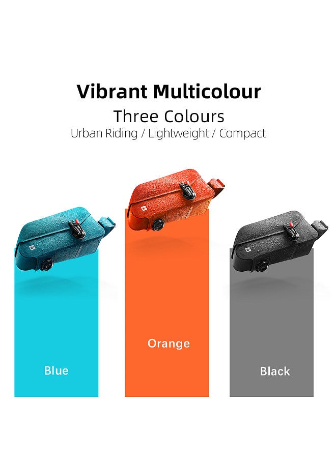2L Waterproof Bicycle TopTube Bag Magnetic Bike Bag Bicycle Front Bag Compact Size Quick Release Buckle Cycling Bag Road Bike Accessories