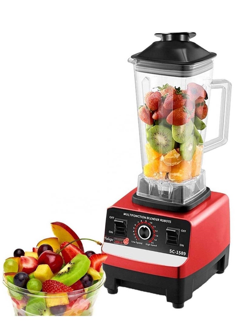 Silver Crest SC-1589 Heavy Duty Juicer Blender, Only Jug & Machine-4500W