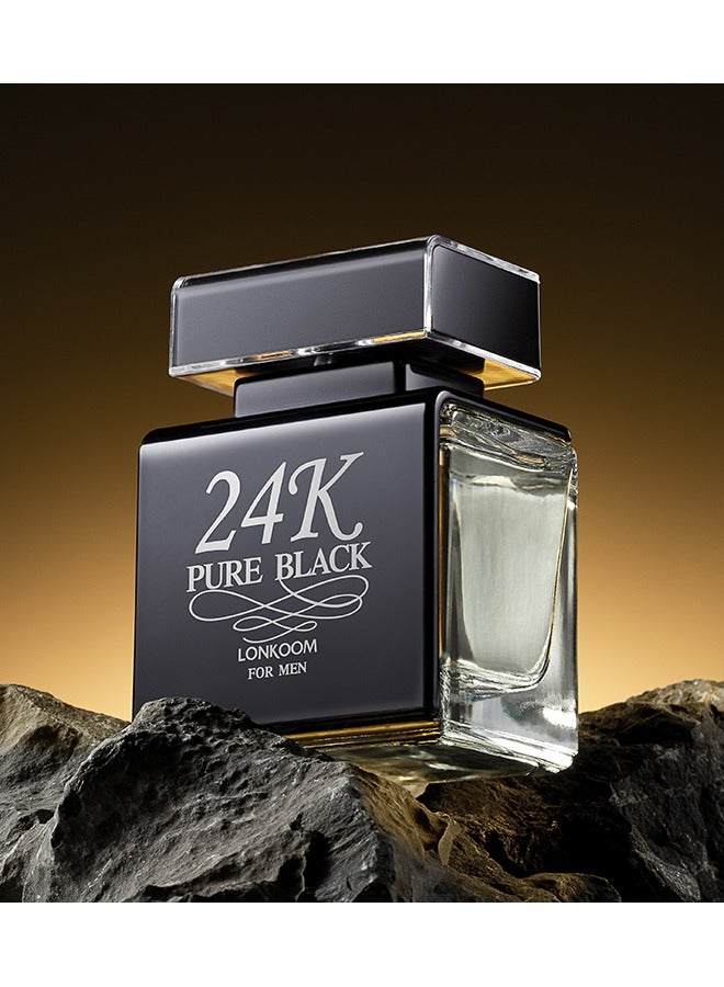 24K Black EDT For Men 100ml