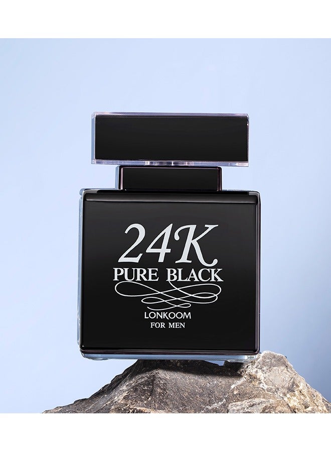 24K Black EDT For Men 100ml