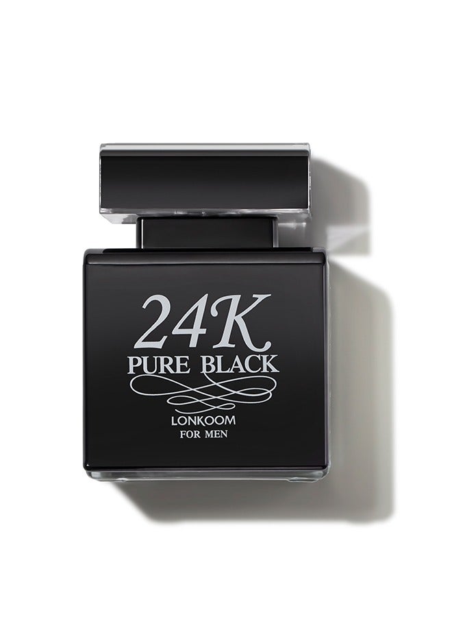 24K Black EDT For Men 100ml