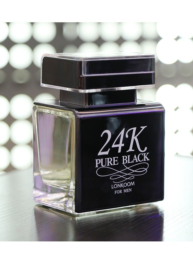 24K Black EDT For Men 100ml