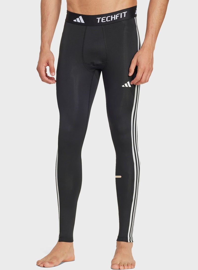 Techfit Compression 3 Stripe Tights