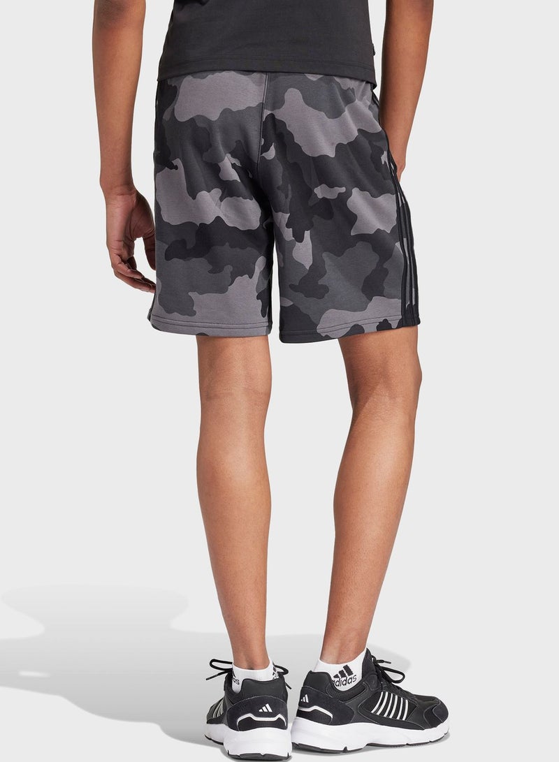 Seasonal Essentail Camouflage Shorts