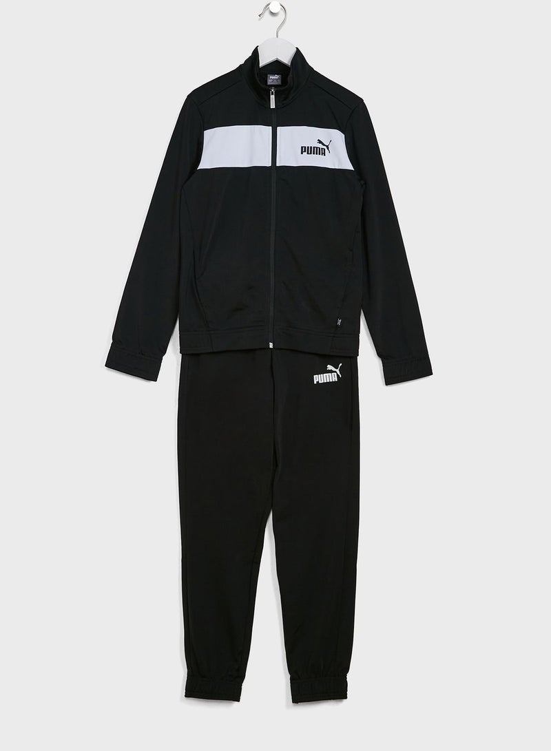 Youth  Kids Poly Tracksuit