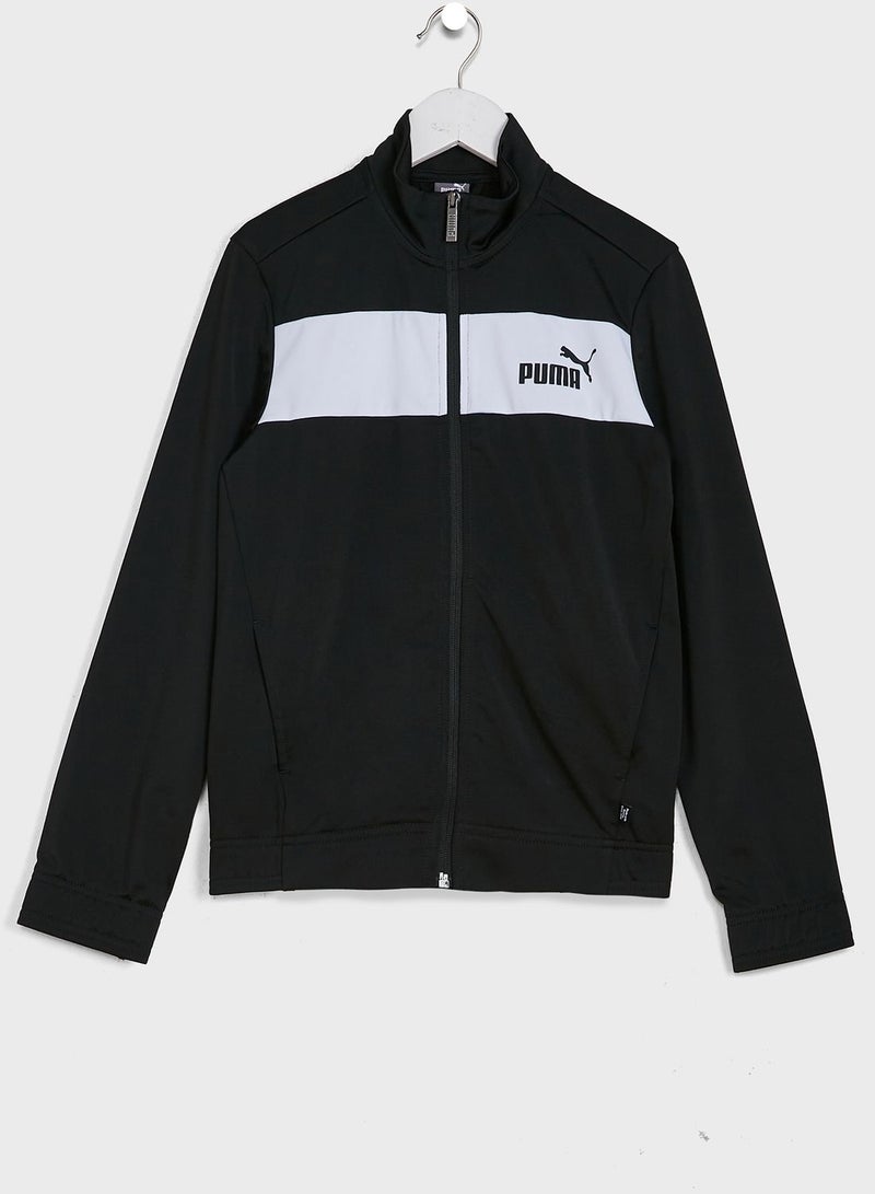 Youth  Kids Poly Tracksuit