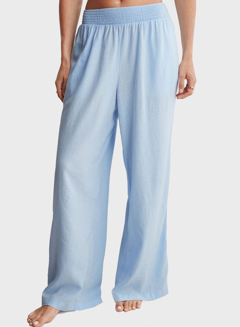 High Waist Wide Leg Pants