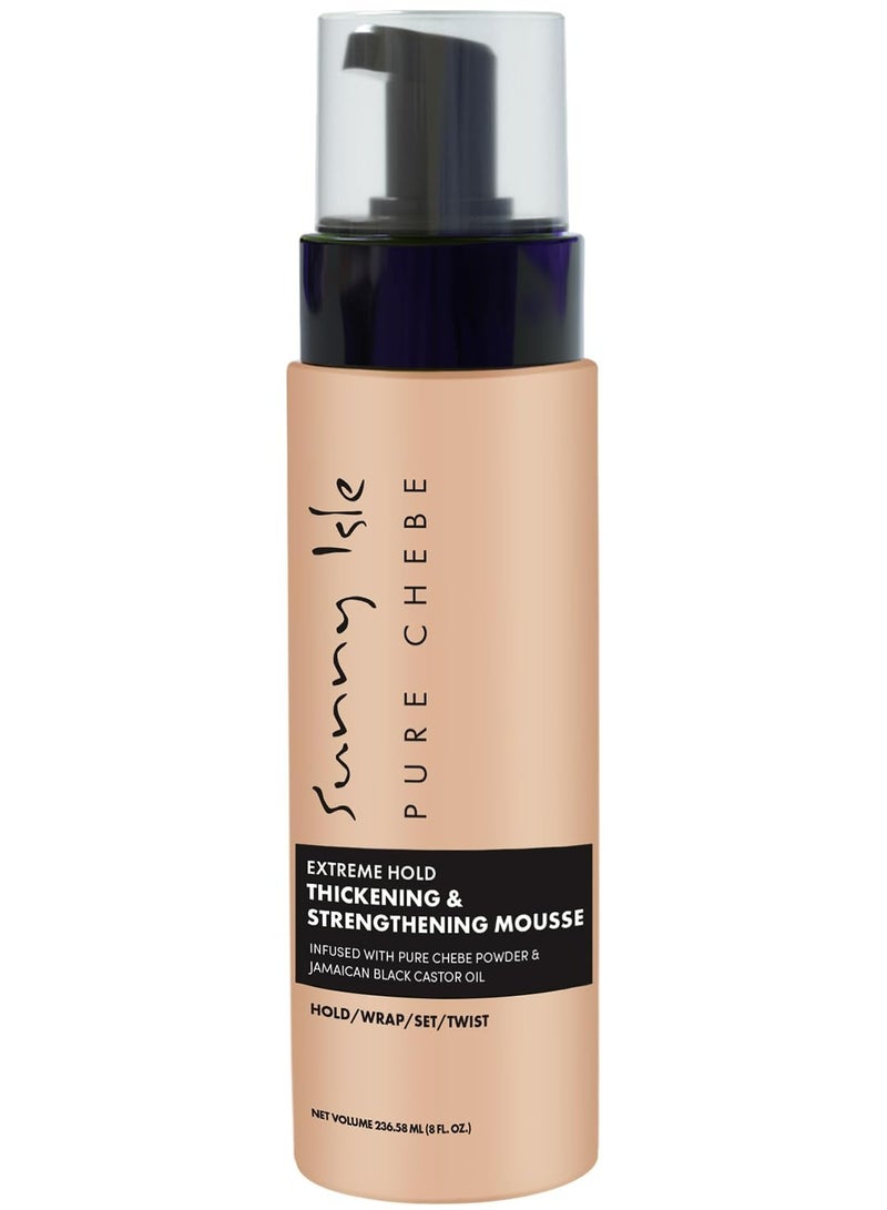 Pure Chebe Extreme Hold Thickening And Strengthening Mousse 236.58 ML