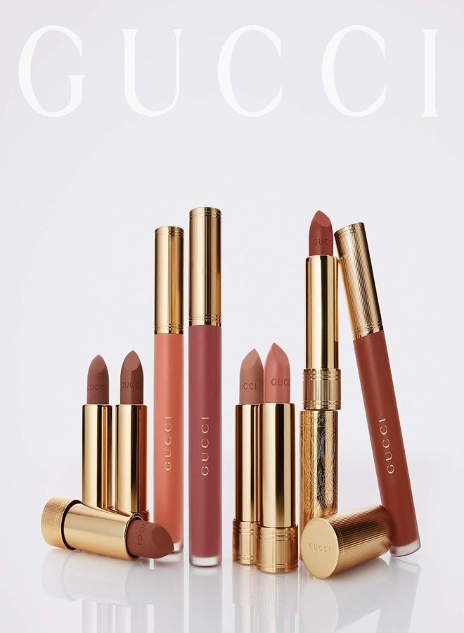 GUCCI Liquid Soft Matte Lipstick 114 Grace Cinnamon 0.12 oz /6.5ml