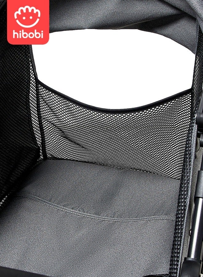 Two-way baby stroller, adjustable front and back, adjustable angle, can sit or lie down, multifunctional foldable stroller.