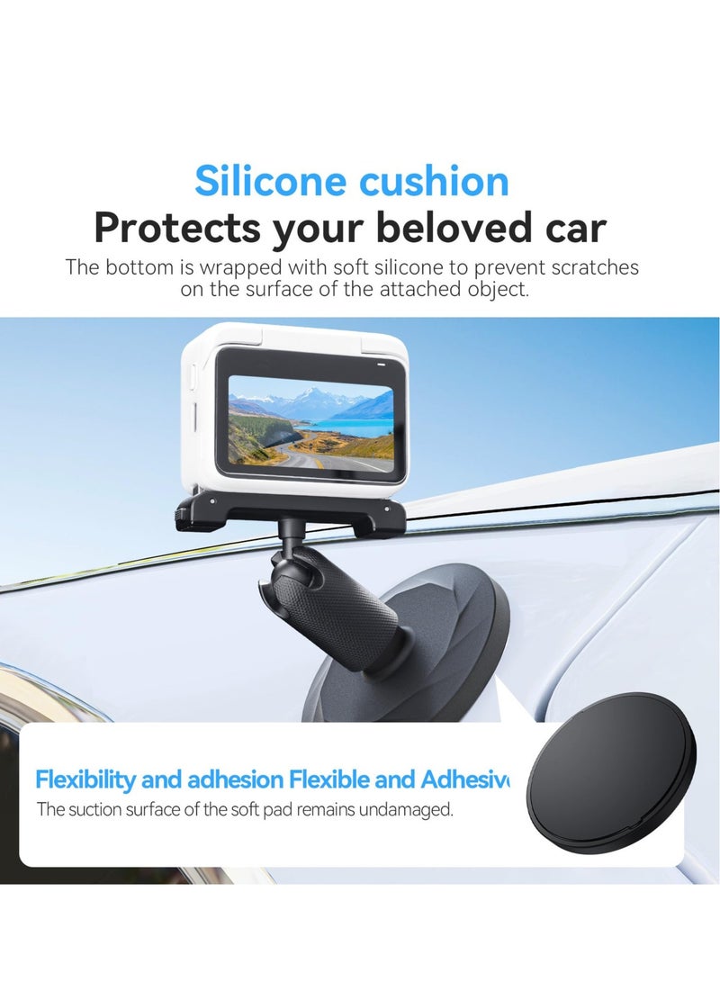 Magnetic Camera Mount Base Stand, with 1/4