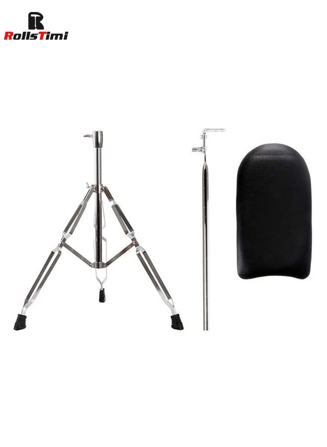Tattoo Shelf Bracket Rest Stand Silver/Black